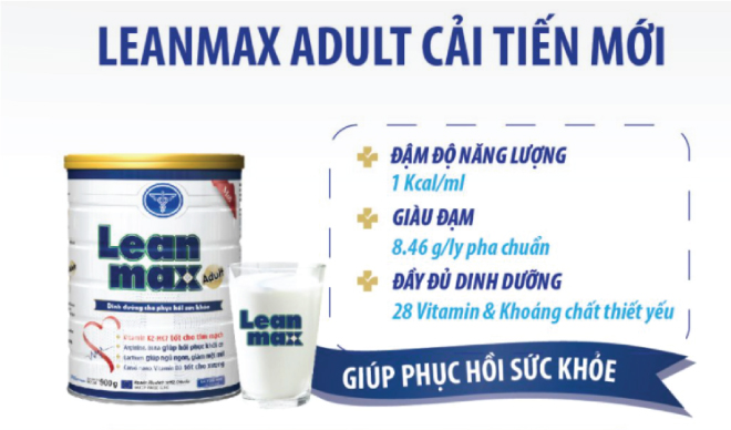 Sữa Leanmax Adult