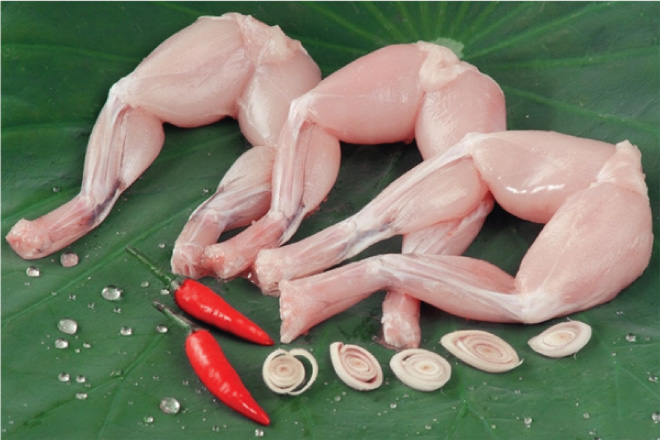 Thịt ếch dễ nhiếm khuẩn
