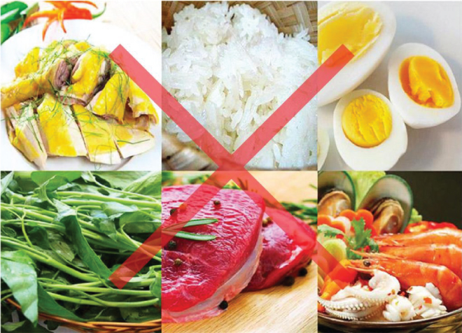 Một số thực phẩm tác động không tốt đến người sau phẫu thuật