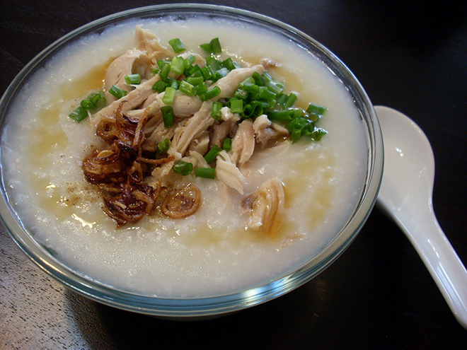 Cháo ngan cho người ốm
