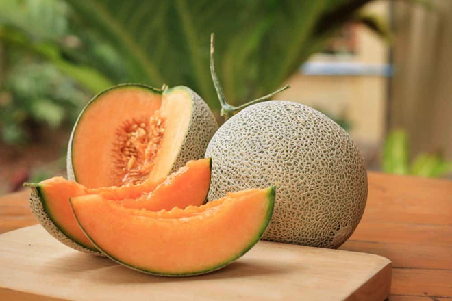 Dưa lưới rất giàu beta caroten