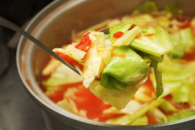 Súp bắp cải