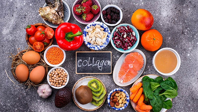 Thực phẩm giàu collagen