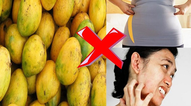 Người mắc bệnh về da không nên ăn xoài