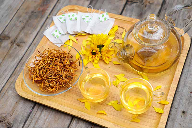 Trà đông trùng hạ thảo túi lọc