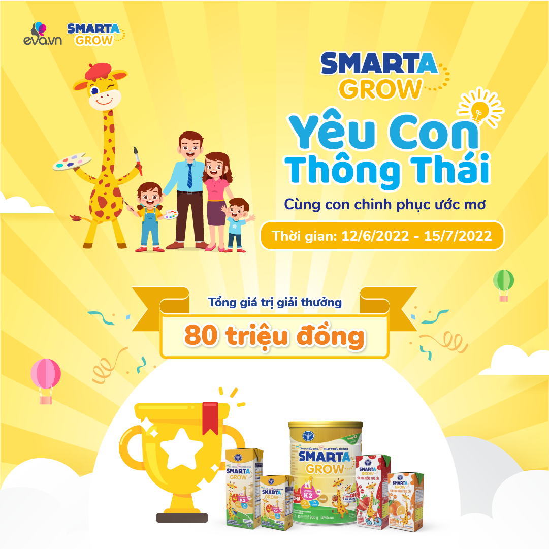 Chương trình Yêu con thông thái – Cùng con chinh phục ước mơ