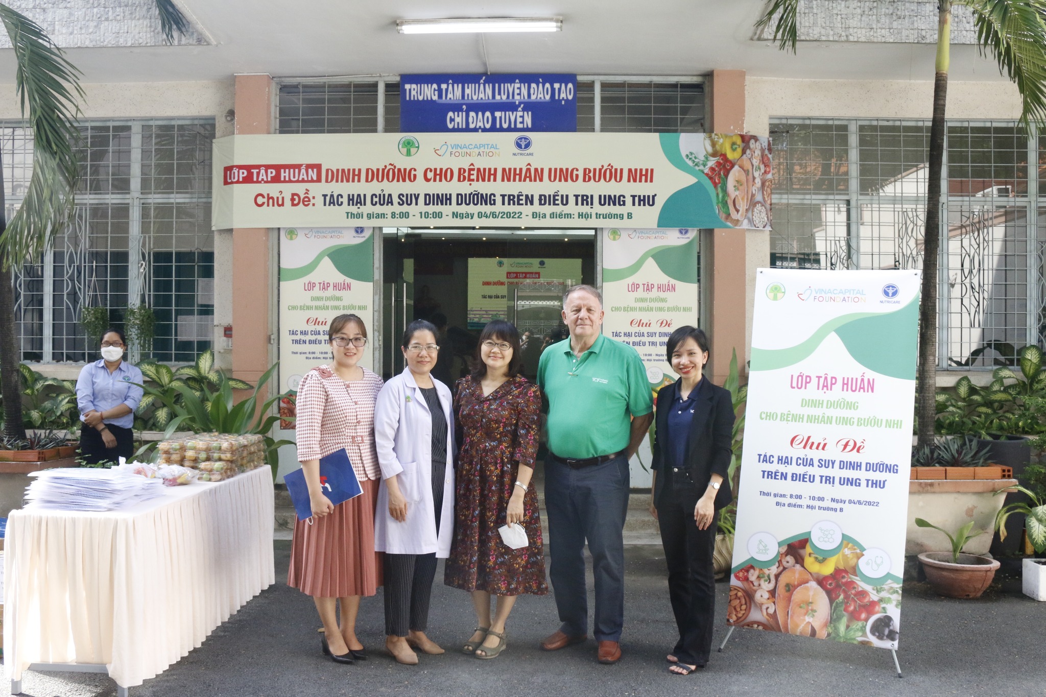 Tập huấn: Dinh dưỡng cho bệnh nhân ung bướu nhi tại bệnh viện Nhi đồng 2 (TP.HCM)