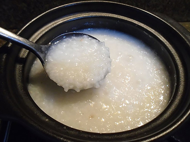 Cháo bột sắn