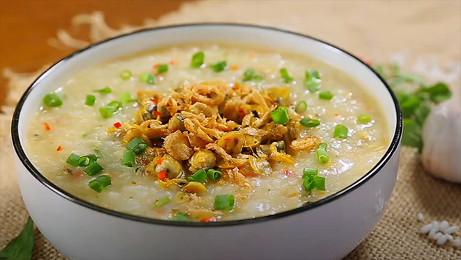 Cháo giúp tăng cường sức khỏe