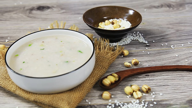 Cháo hạt sen