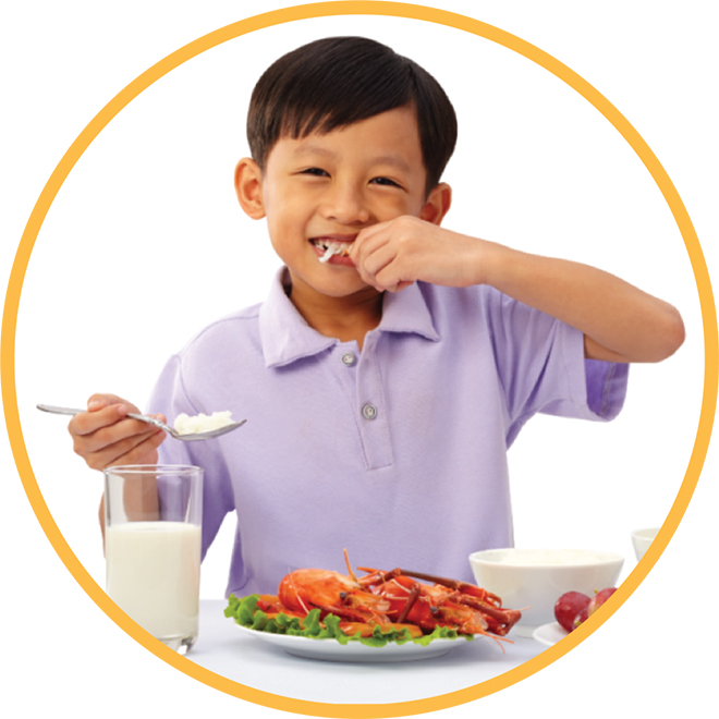 Bổ sung đầy đủ chất dinh dưỡng