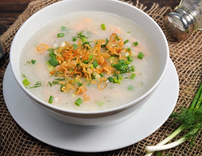 Cháo thịt bằm