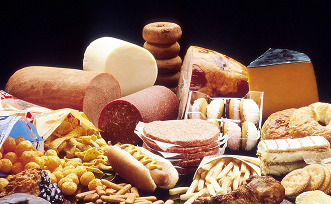 Đồ chiên rán, bánh kẹo