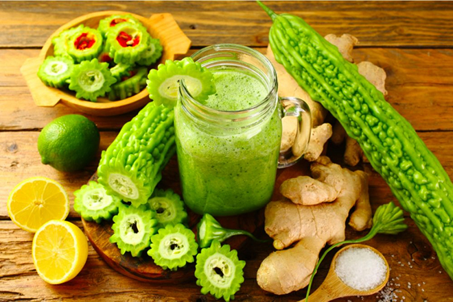 Nước ép mướp đắng
