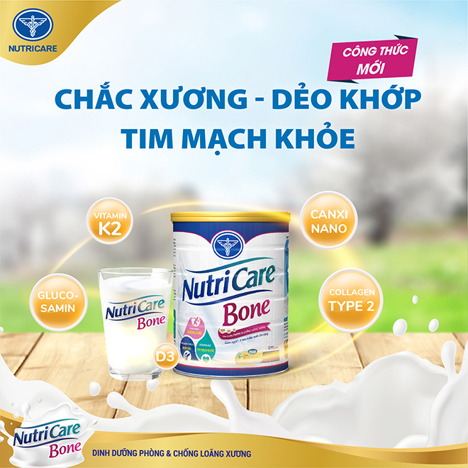 Loãng xương nên uống sữa gì? Top 3 loại sữa giúp xương chắc khỏe, linh hoạt