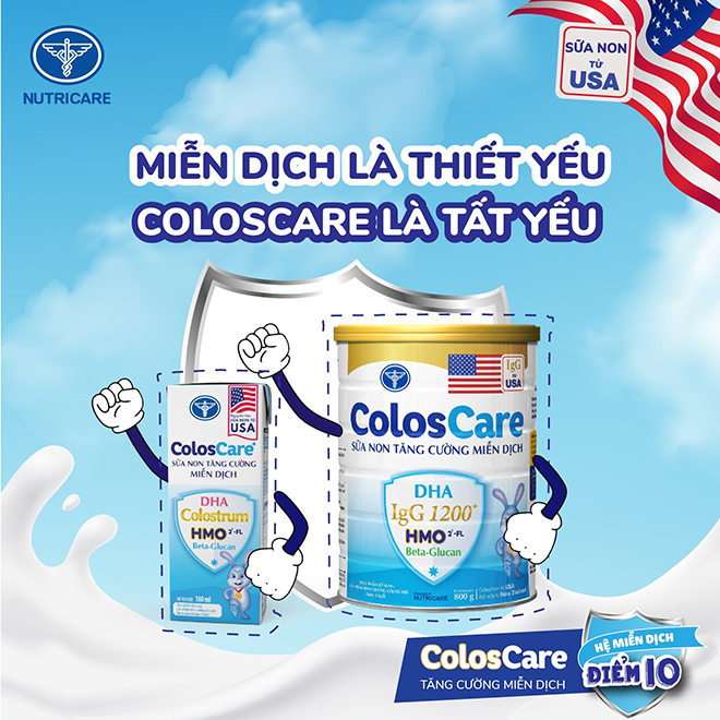 Tăng cường hệ miễn dịch với ColosCare