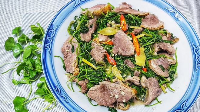 Chế biến rau má