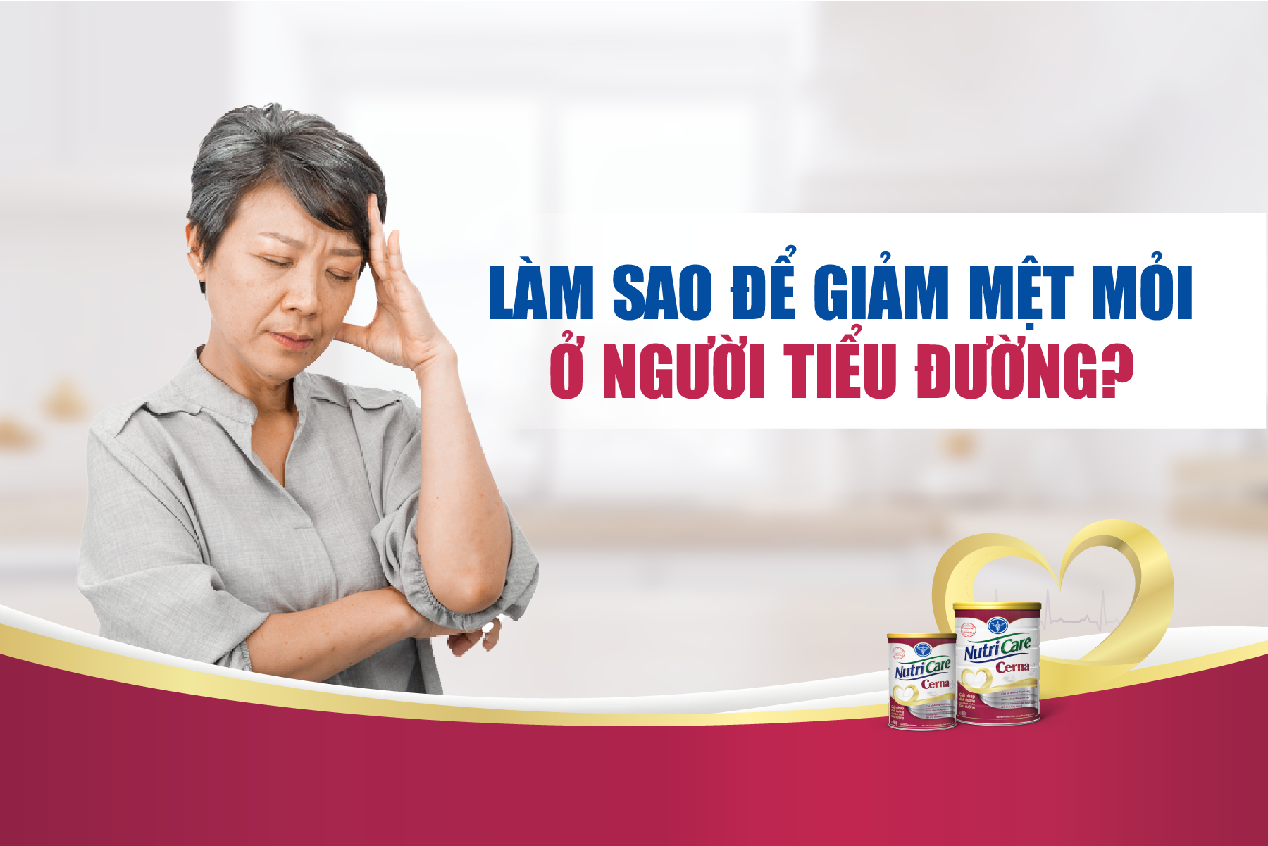 Bí quyết giảm mệt mỏi ở người tiểu đường