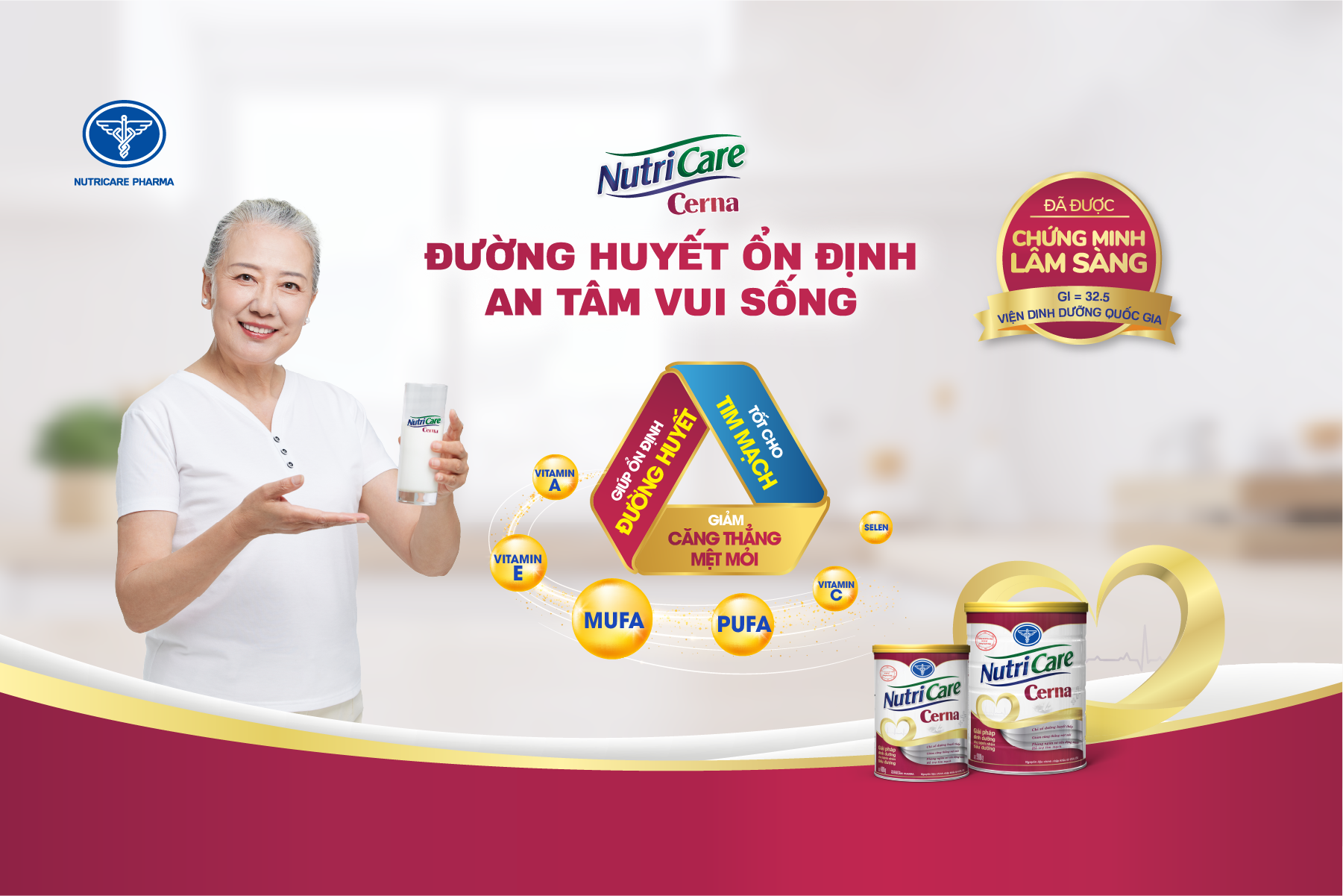 Nutricare Cerna – giải pháp bổ sung dinh dưỡng cho bệnh nhân tiểu đường