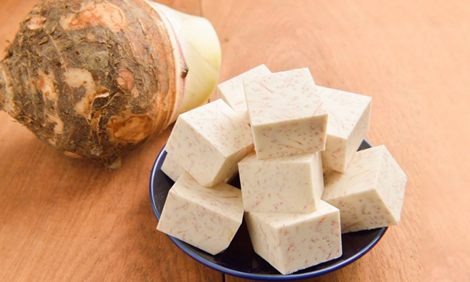 Chế biến khoai sọ