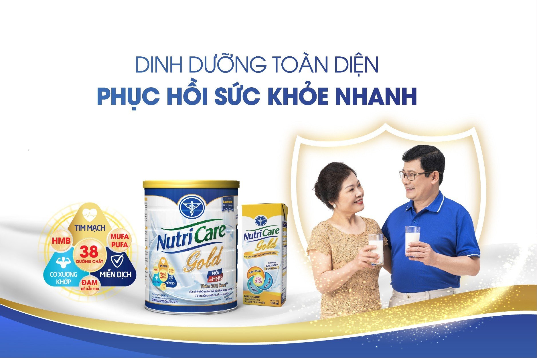Giải pháp dinh dưỡng giúp phục hồi sức khỏe nhanh ở người lớn tuổi