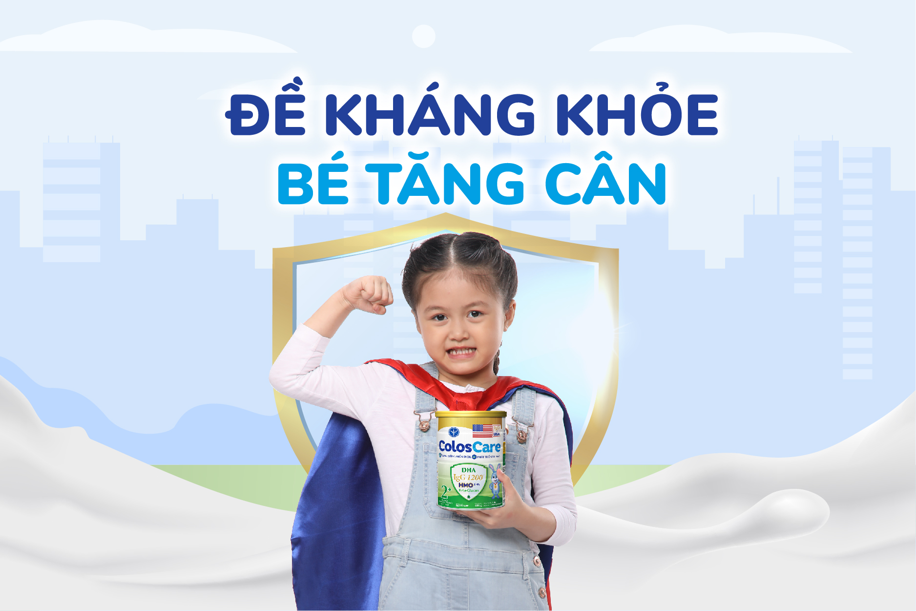 Sản phẩm dinh dưỡng được chứng minh lâm sàng hỗ trợ bé cải thiện ốm vặt và tăng cân sau 2 tháng