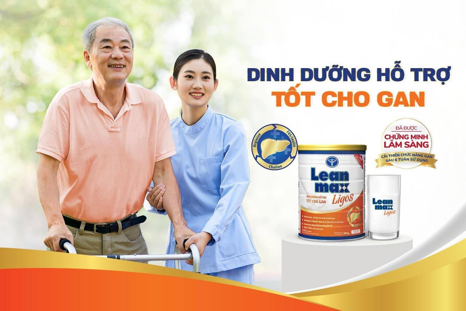 Leanmax Ligos – Dinh dưỡng hiệu quả cho lá gan khỏe mạnh