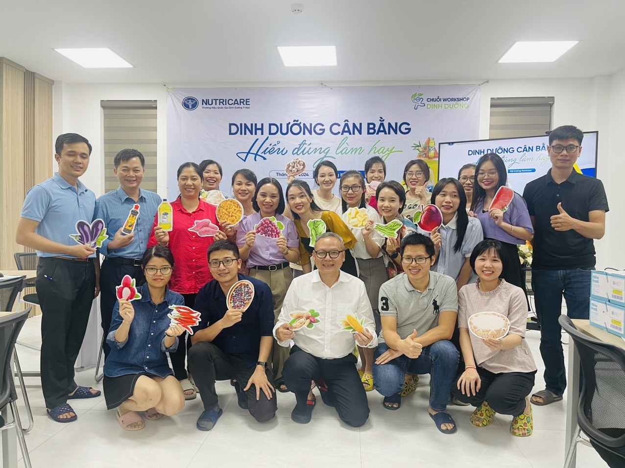WORKSHOP ĐÀO TẠO – “DINH DƯỠNG CÂN BẰNG – HIỂU ĐÚNG LÀM HAY”