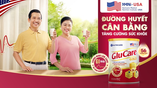 Glucare Gold - Sản phẩm sữa dành riêng cho người tiểu đường