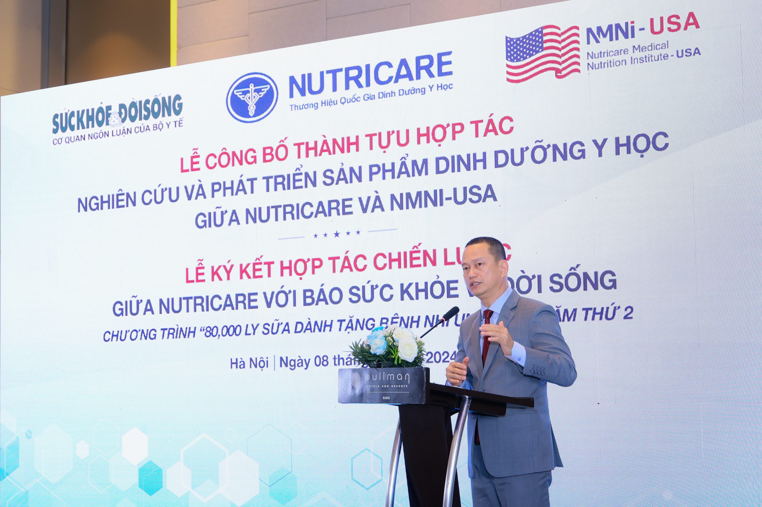 Nutricare và NMNI-USA công bố thành tựu hợp tác sản phẩm Dinh dưỡng Y học