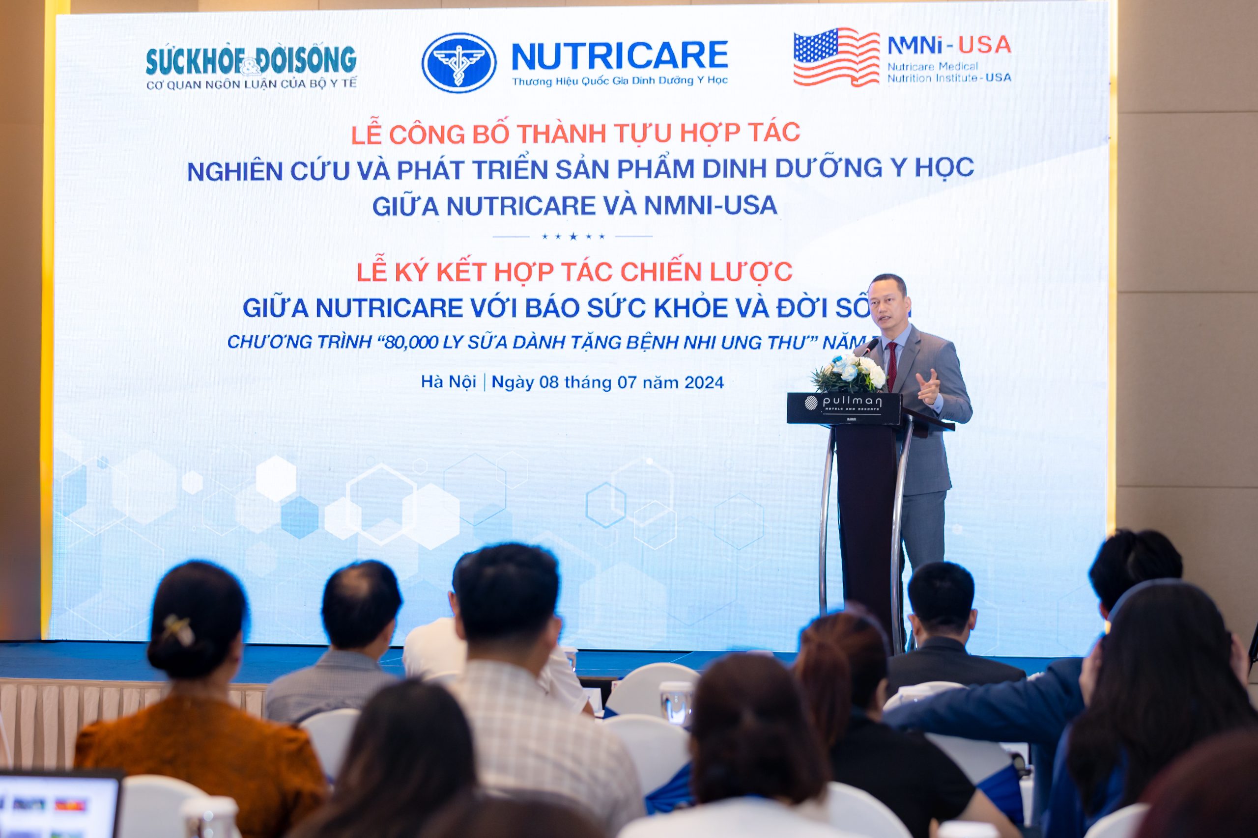 Nutricare và NMNI-USA công bố thành tựu hợp tác Nghiên cứu và Phát triển sản phẩm Dinh dưỡng Y học