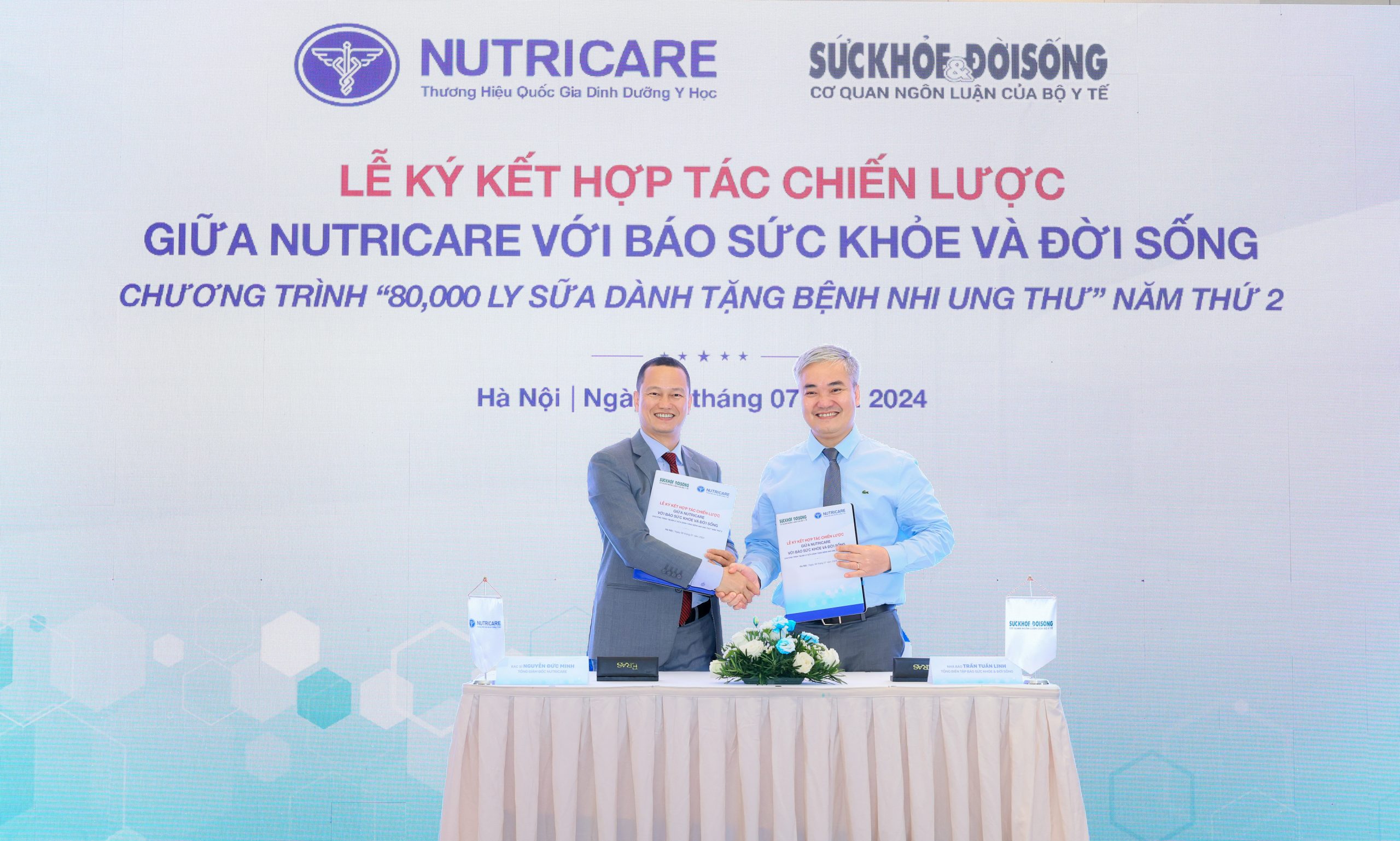Nutricare viết tiếp hành trình nhân ái đối với bệnh nhi ung thư và cộng đồng